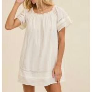 Aerie Femme NWT small ($59.95) sleepwear lined off shoulder cotton nightie boho